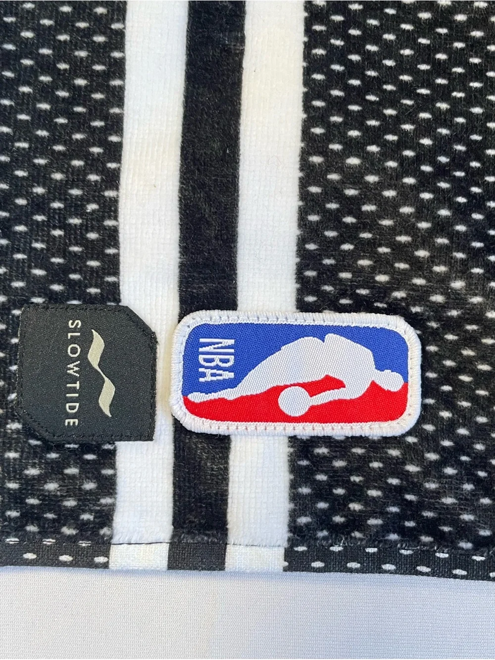 Slowtide Fitness Towel Brooklyn Nets NBA Official Licensed NWOT